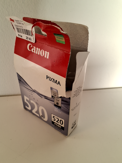 Blæk 520- Photo - Sort - Canon